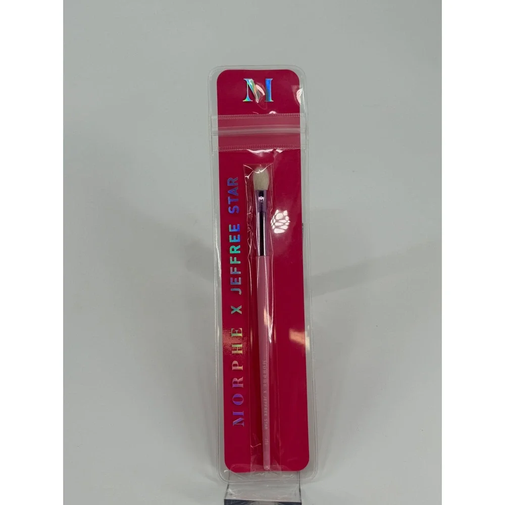 Morphe x Jeffree Star JS6 Rule Blender Brush Pink Eye Makeup Tool New